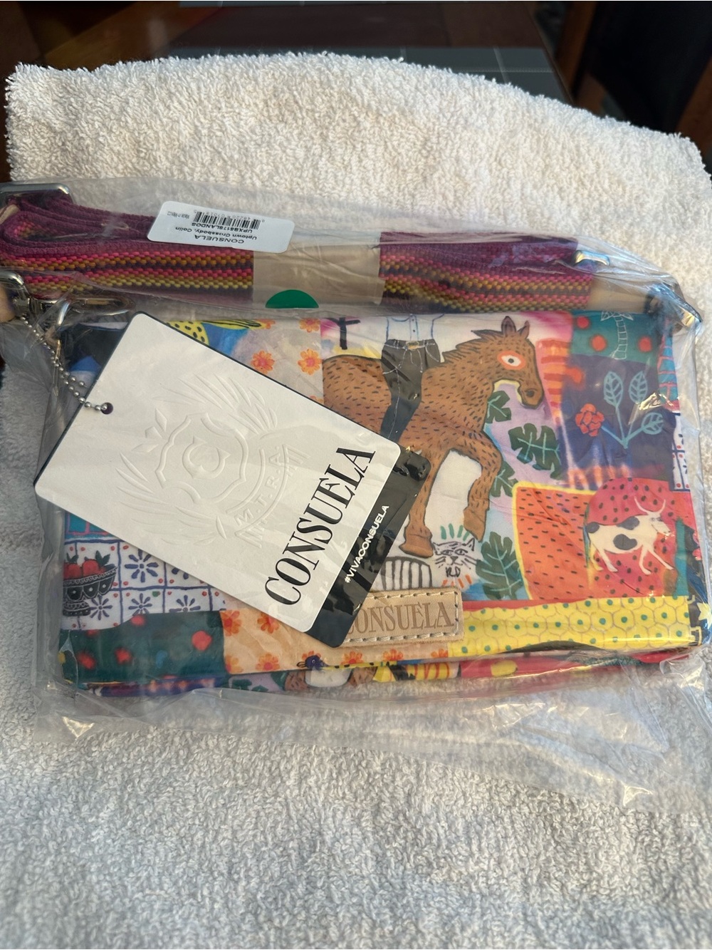 Consuela (Colin) Uptown Crossbody Wristlet - Multicolor